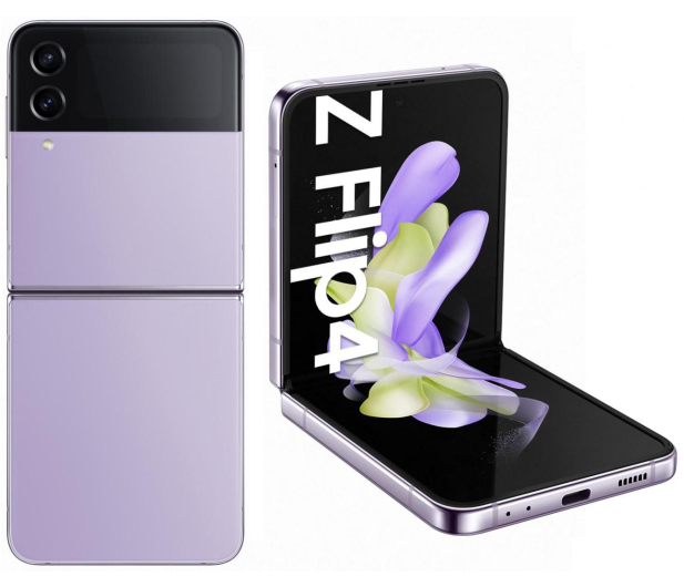 Samsung Galaxy Z Flip4 5G 8/256GB fioletowy - 1060901 - zdjęcie